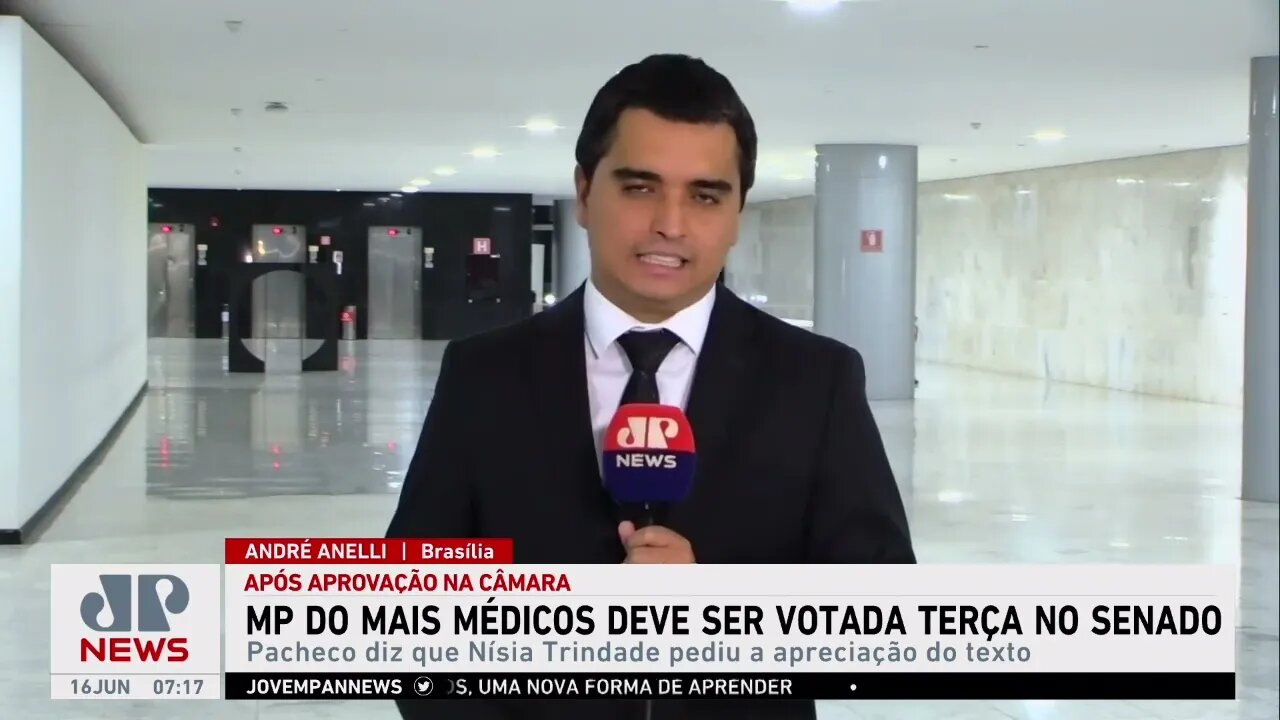 MP do Mais Médicos deve ser votada no Senado na próxima terça-feira (20), afirma Pacheco