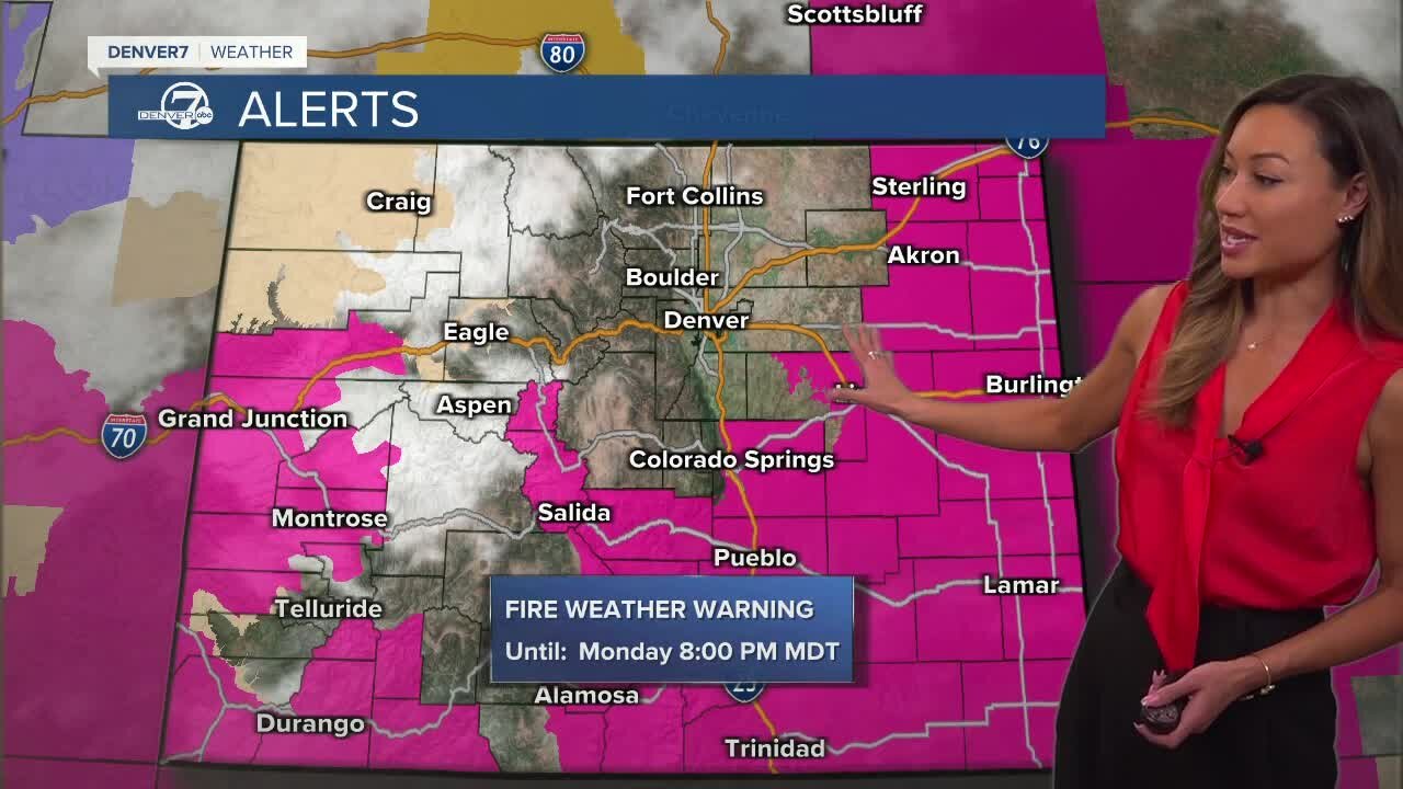 Monday 5:15 a.m. forecast