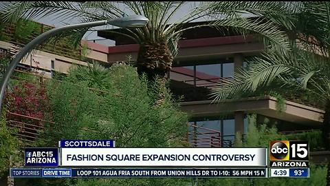 Neighbors upset about Scottsdale mall expansion