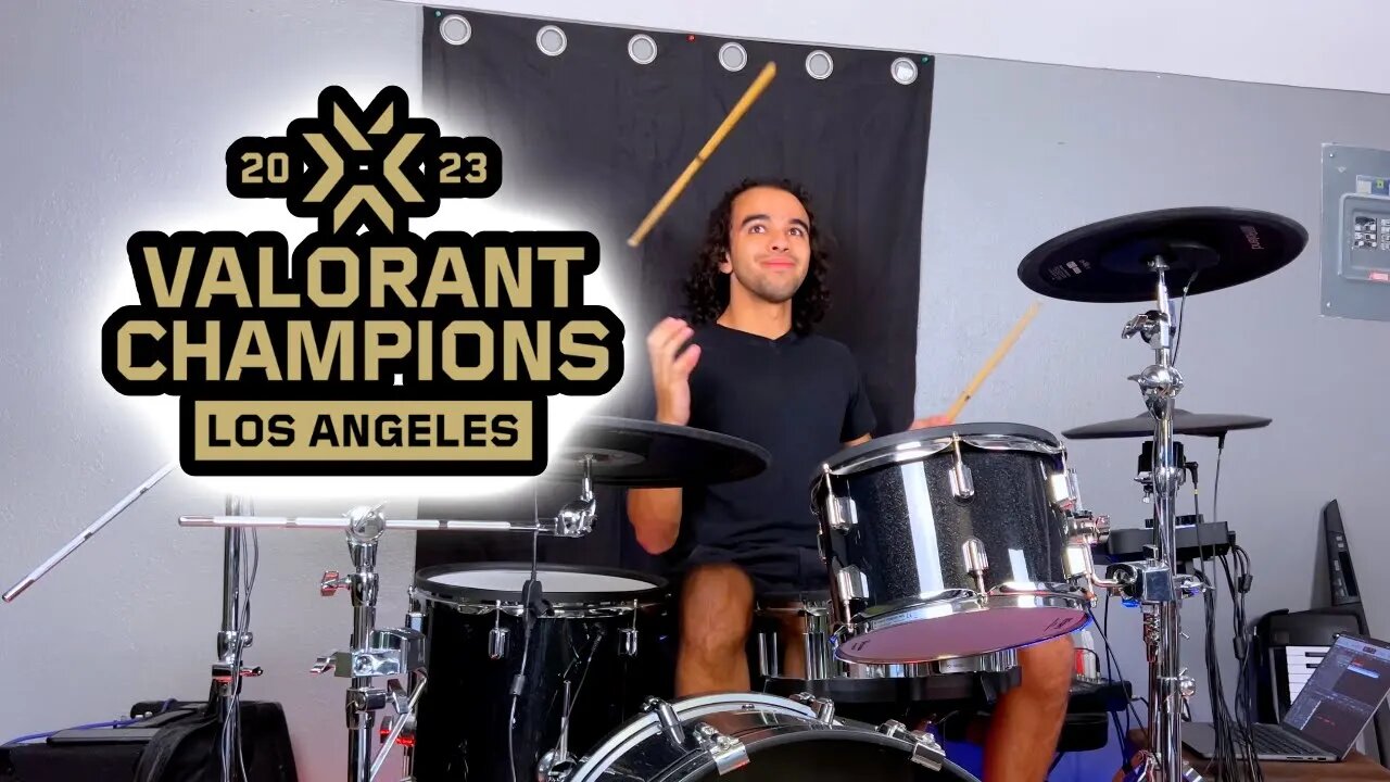 Grabbitz, Bbno$ - Ticking Away (Valorant Champions 2023 Anthem) Drum Cover