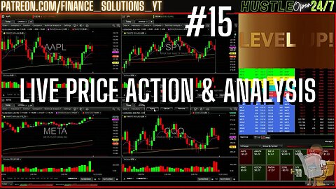 LIVE PRICE ACTION & ANALYSIS LIVE TRADING FINANCE SOLUTIONS #15 DEC 20 2022