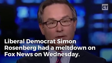 Democrat Can't Answer Question, Gets Angry