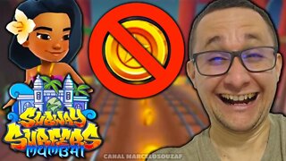 Desafio NO COIN do SUBWAY SURFERS | Parte 4 | Mumbai 2022