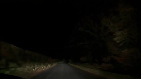 Night driving in Dartmoor 12th Dec 2022. Part 4
