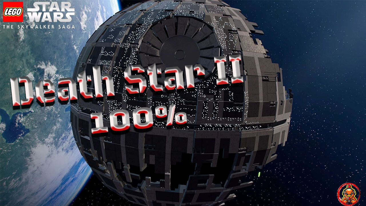 DeathStar II, Capital Ship at 100% Lego Starwars The Skywalker Saga. All Kyber Bricks
