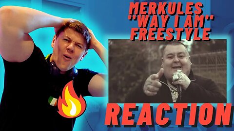 Merkules - ''Way I Am'' Freestyle - IRISH REACTION