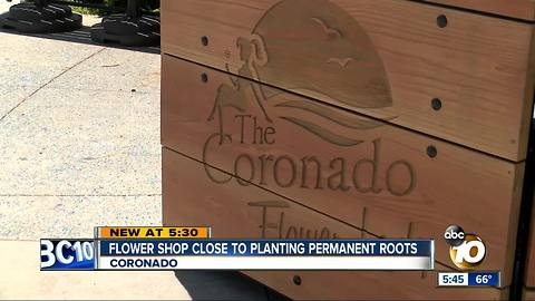 Coronado flower shop close to planting roots