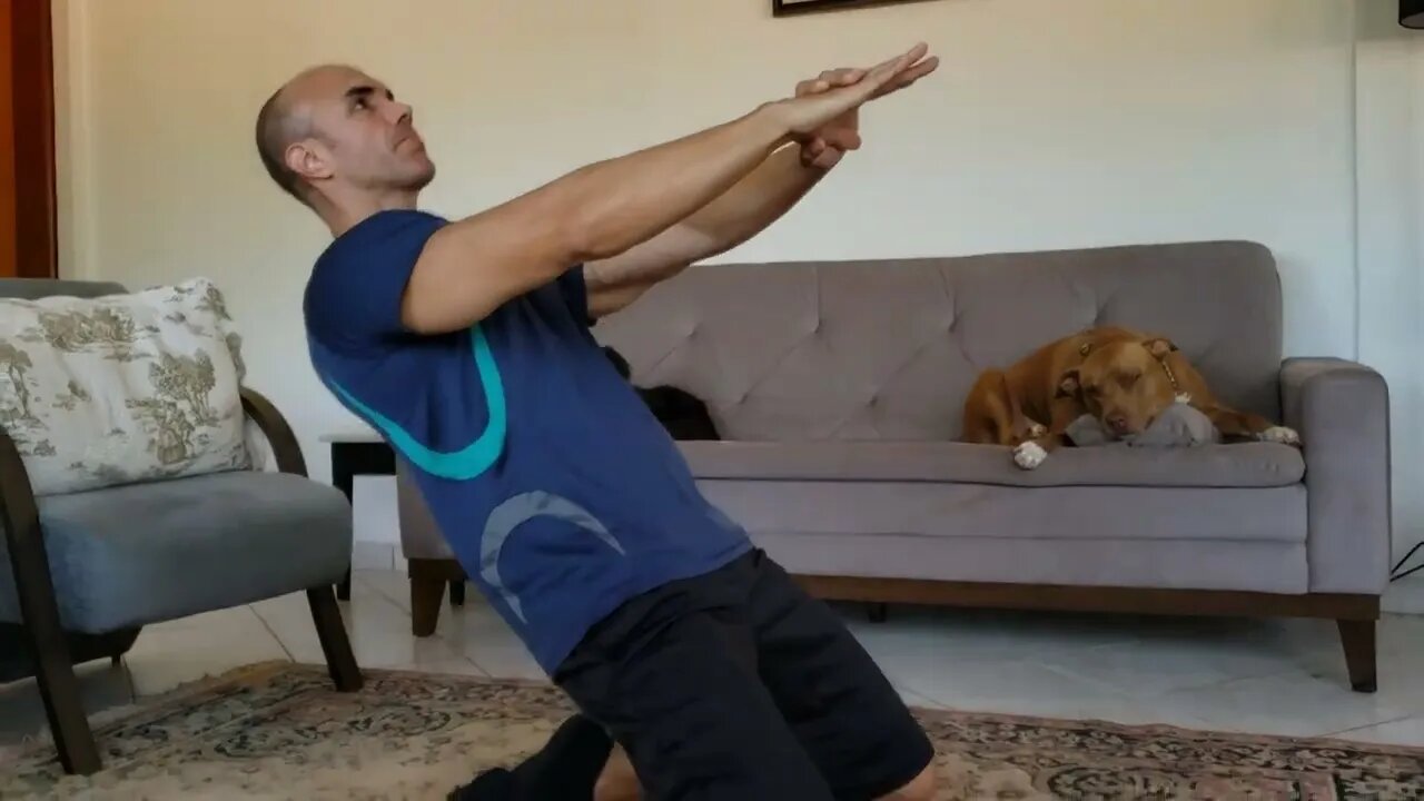 Exercício em casa: Flexão Nórdica Reversa | Exercise at home: Reverse Nordic flexion