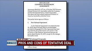 Pros and cons of tentative UAW GM deal