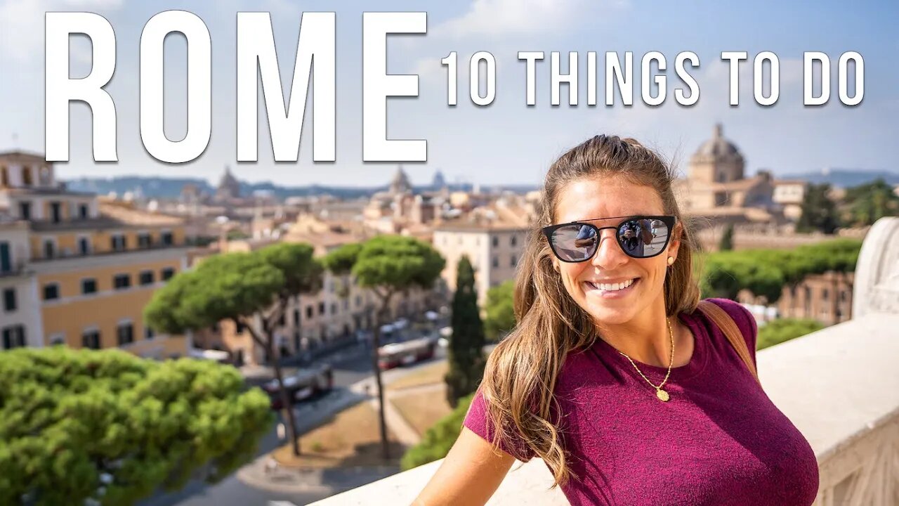 10 THINGS TO DO IN ROME 🇮🇹 IN 1 DAY - (Besides the Colosseum and Vatican City)