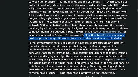 JDK 21 - Java Virtual Threads - JEP 444