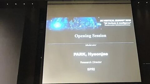 Opening Remark Oh Seongmok Chair 5G Forum Park Hyeonjae