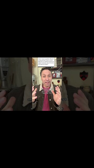 Can You Help Me Write And Pitch My Movie Idea? Screenwriting Tips & Advice from Writer Michael Jamin