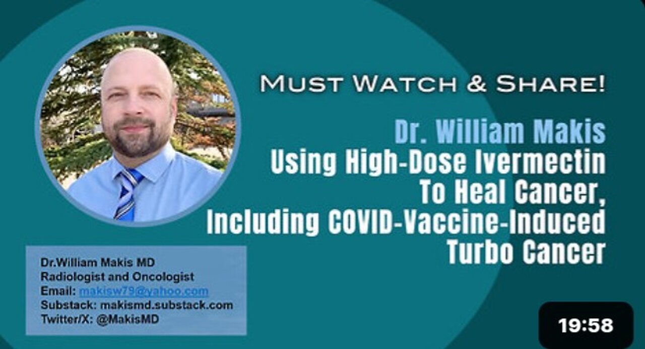 How To Cure Covid19 Injection Induced Turbo Cancer Using Ivermectin