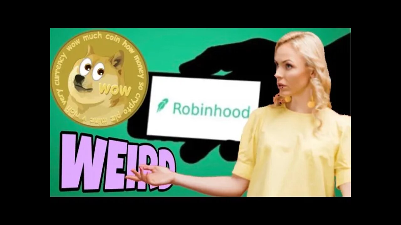 STRANGE Robinhood Dogecoin ACTIVITY Detected ⚠️