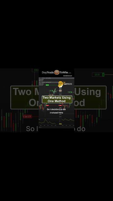 Trading 2 Markets Together #daytradetowin #leeloo #daytrader