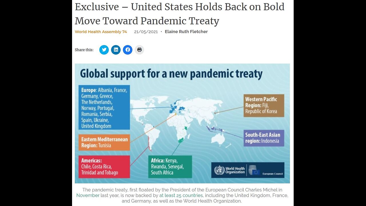 Nuremberg 2.0 News Mar11-17th ft WHO Pandemic Agreement Delayed! (NurembergTrials.net)