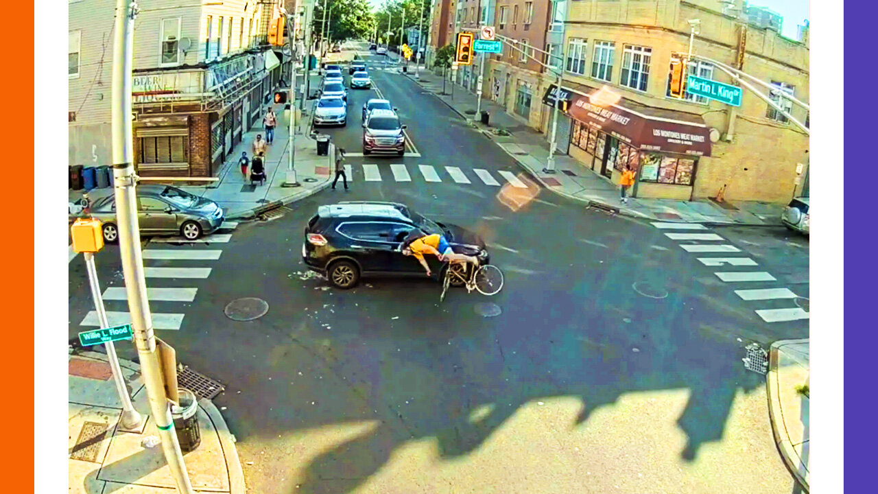 Dummycrat Hit And Runs A Cyclist