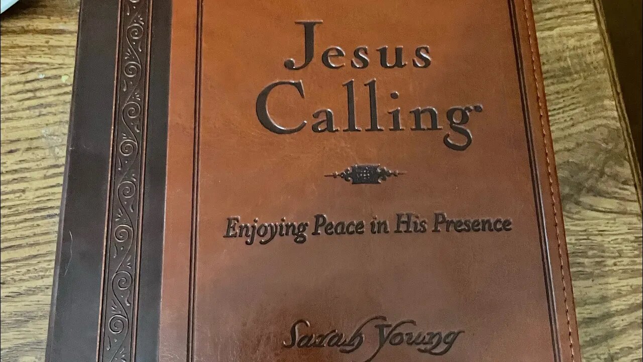 April 6th| Jesus calling daily devotions￼.￼
