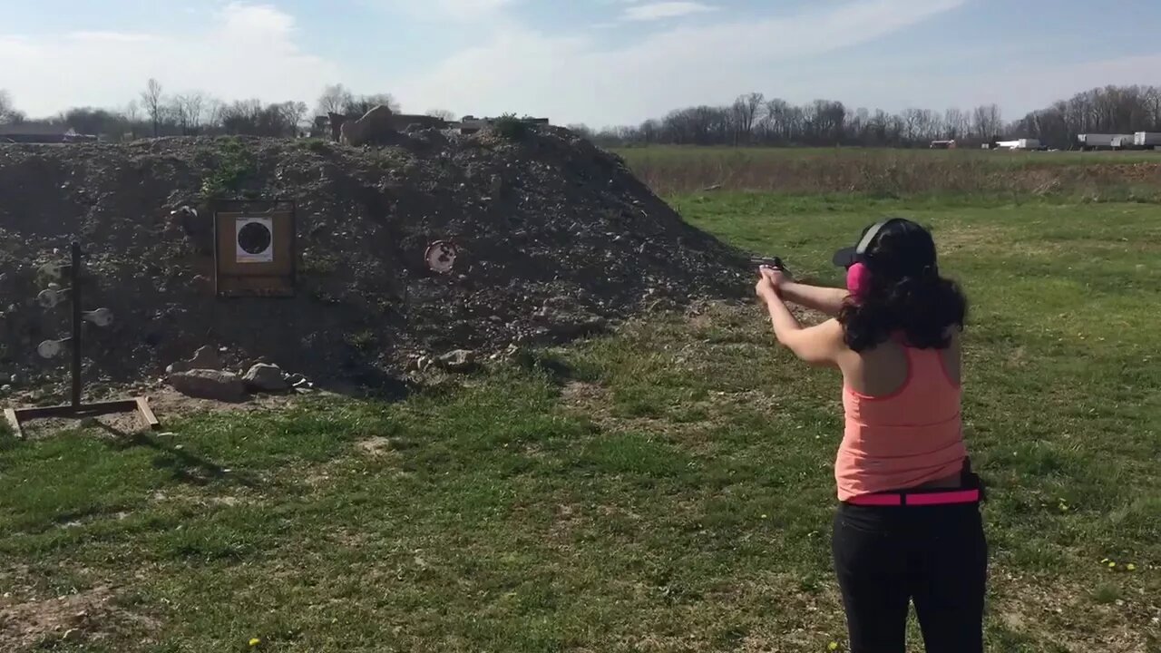 Shooting my new Sig. P238