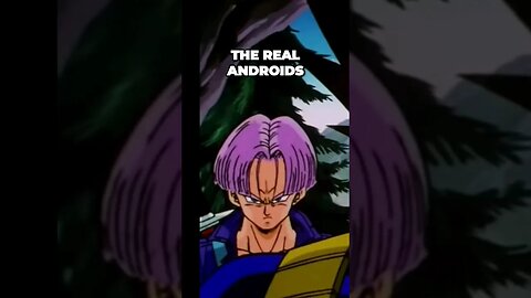 Disappointing Reality of Real Androids#dragonball #dragonballz #dbz