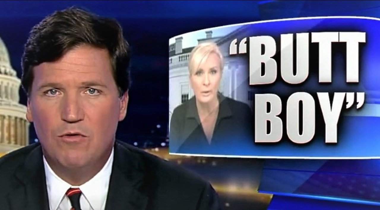 Tucker Carlson slams leftist hypocrisy over Mika Brzezinski's "butt boy" slur