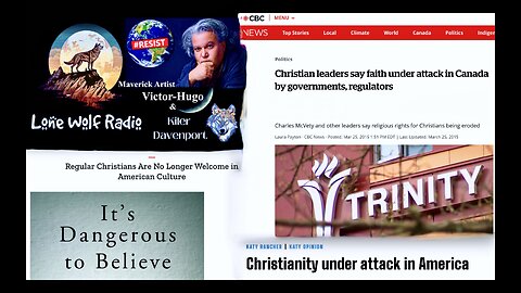 Christianity Considered Criminal Psychosis In America DOJ FBI Weaponized Against Christians In USA