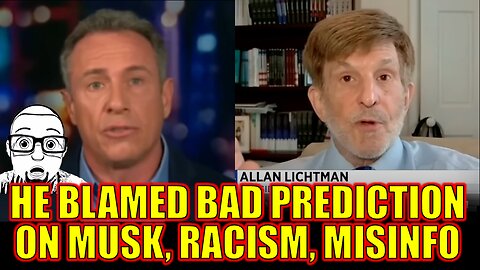 Allan Lichtman Goes WOKE After Being SO WRONG on ELECTION!