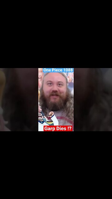 😭 One Piece Chapter 1088 Reaction GARP DEATH REACTION !? #shorts #onepiece #manga #anime #garp #cry