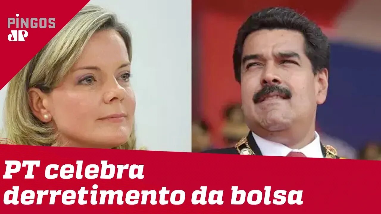 Gleisi e Maduro deliram ao falar sobre coronavírus