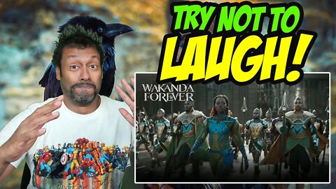 HILARIOUS Reaction to the BLACK PANTHER: Long Live WOKE-ANDA Trailer #Disney