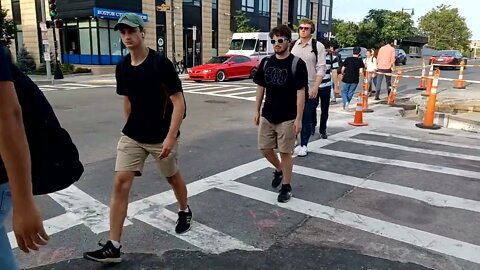 handicap ramps getting done over at the intersection of Terrace and Tremont Street