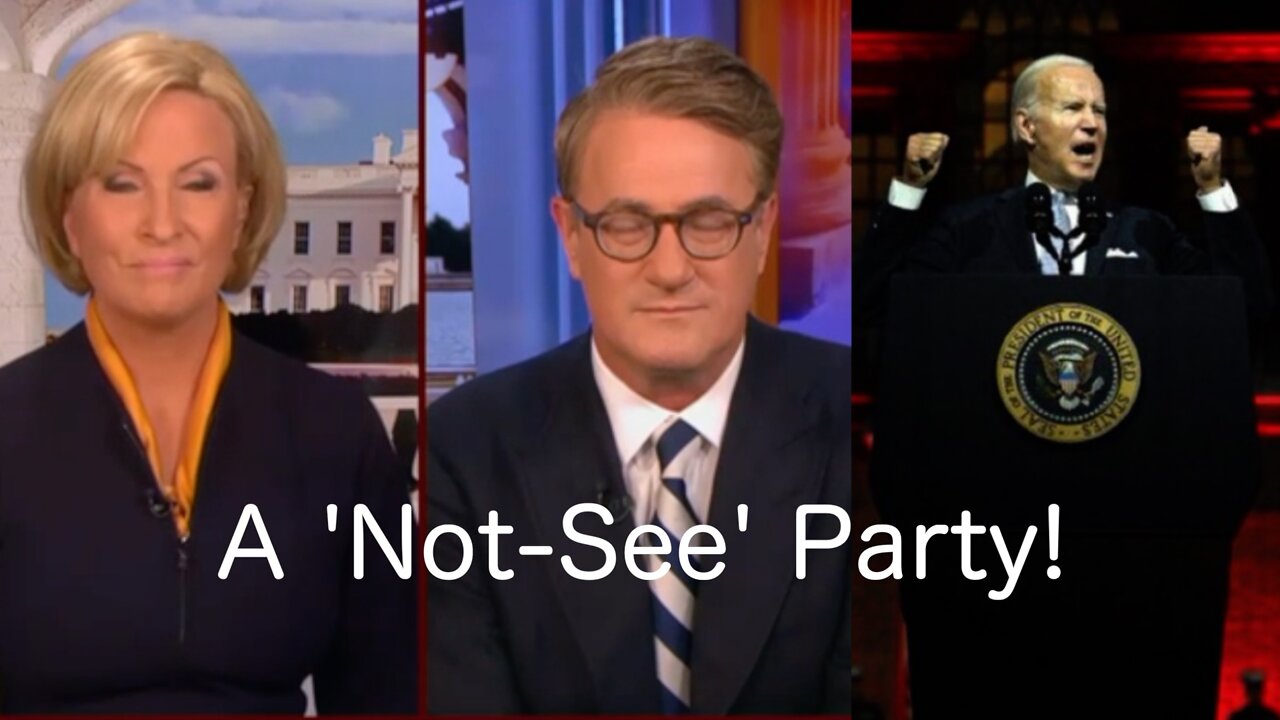 Media Hold A Not-See Party – Claim Biden Is Unifying! | Wacky MOLE