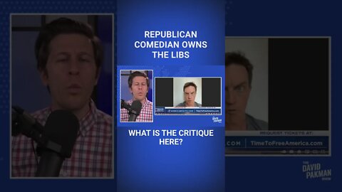 Republican Comedian Owns the Libs #shorts