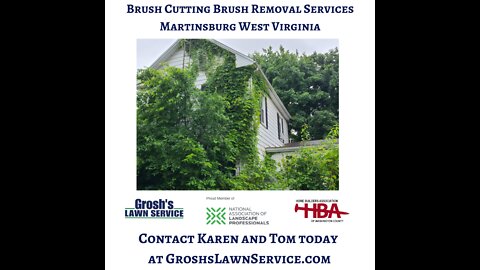 Brush Cutting Martinsburg West Virginia Video