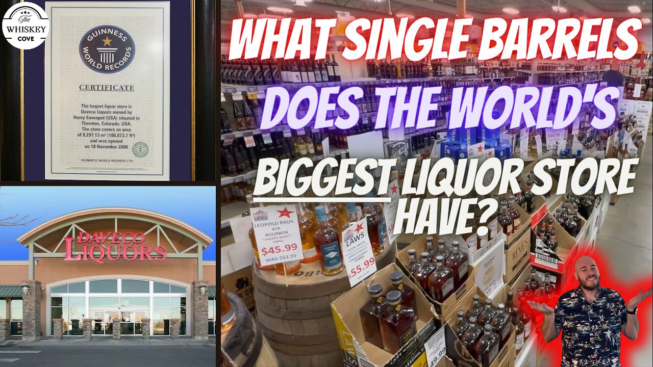 World's Biggest Liquor Store - Whiskey Single Barrels!