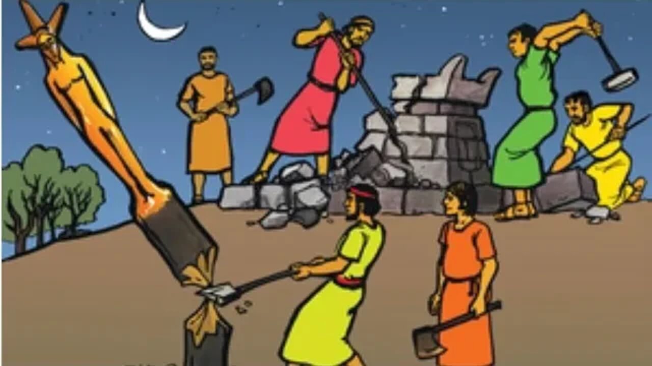 God destroying all evil and wickedness. Sharing dream and scriptures