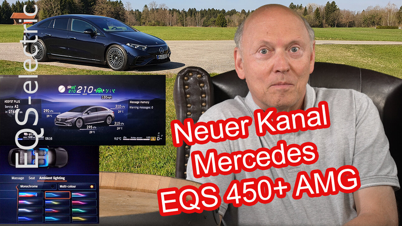 Für mein neues E-Auto gibt es den neuen EQS-electric Kanal