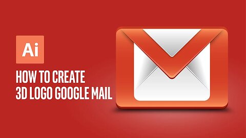 Step by Step Create 3d Google Mail Logo Adobe Illustrator