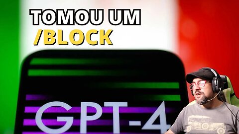 Itália bloqueia ChatGPT e abre investigação!!