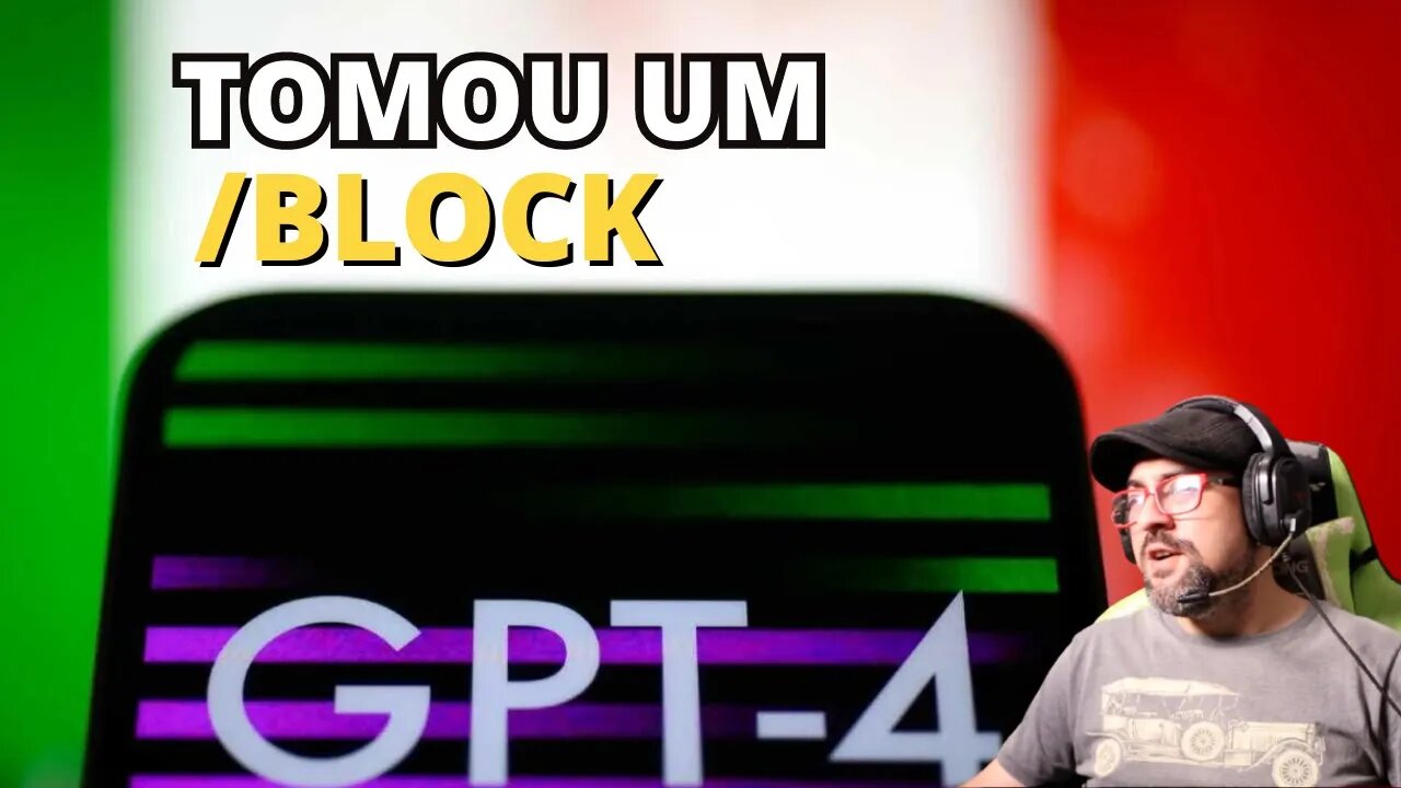 Itália bloqueia ChatGPT e abre investigação!!