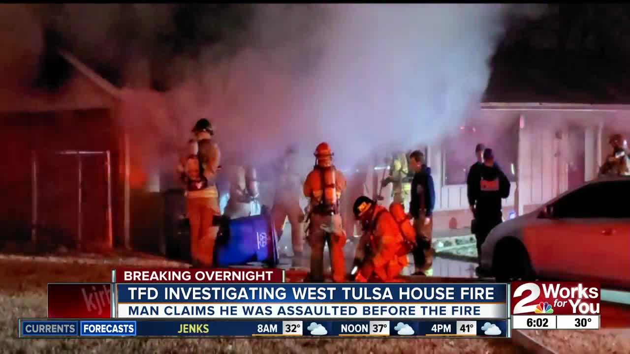 TFD investigating west Tulsa house fire