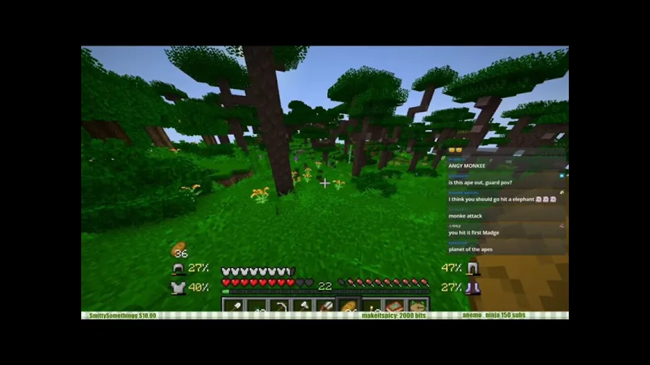 Aria vs Gorilla OTV Minecraft Server