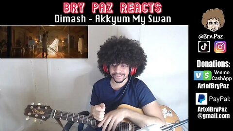 REACTION - Dimash - Akkyum My Swan