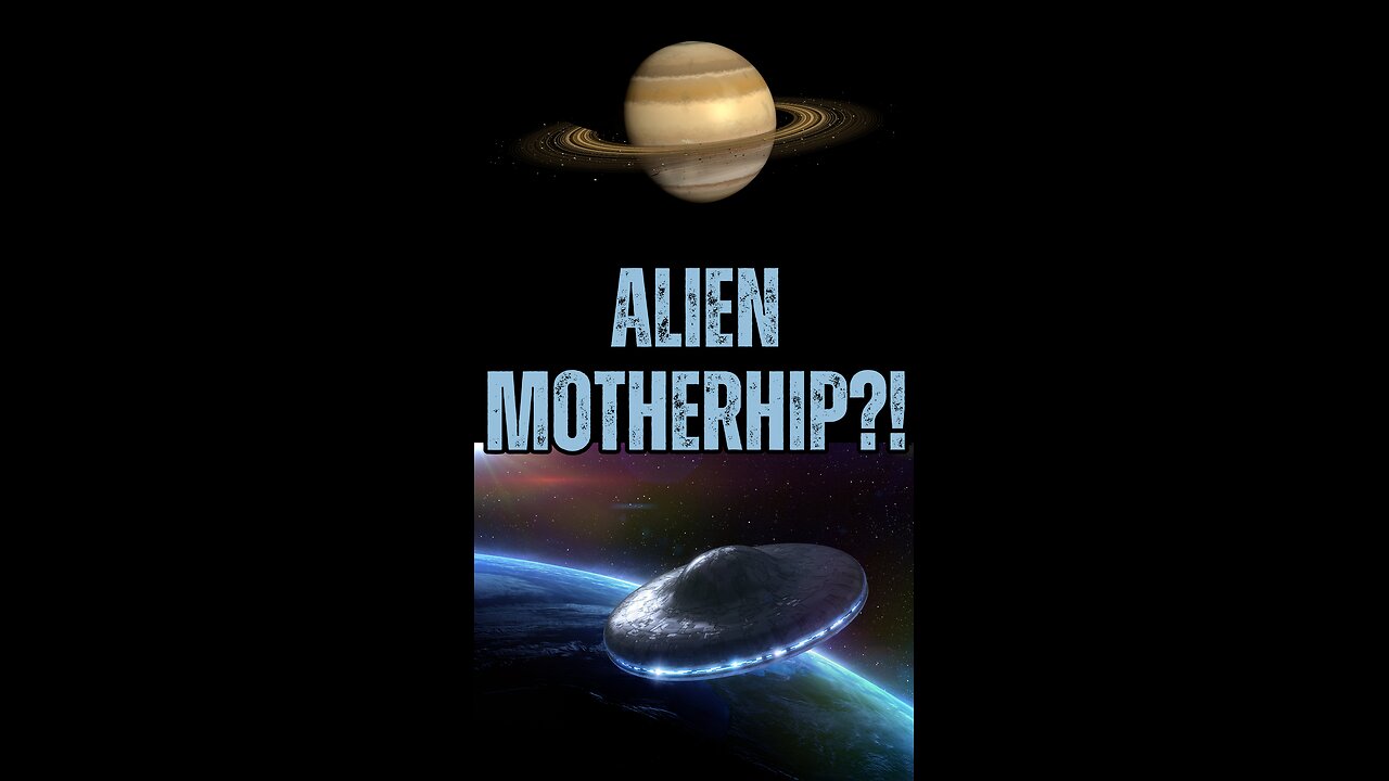 🚀👽 Hubble's Astonishing Discovery: 1000-Mile-Long Alien Mothership Orbiting Saturn 🪐