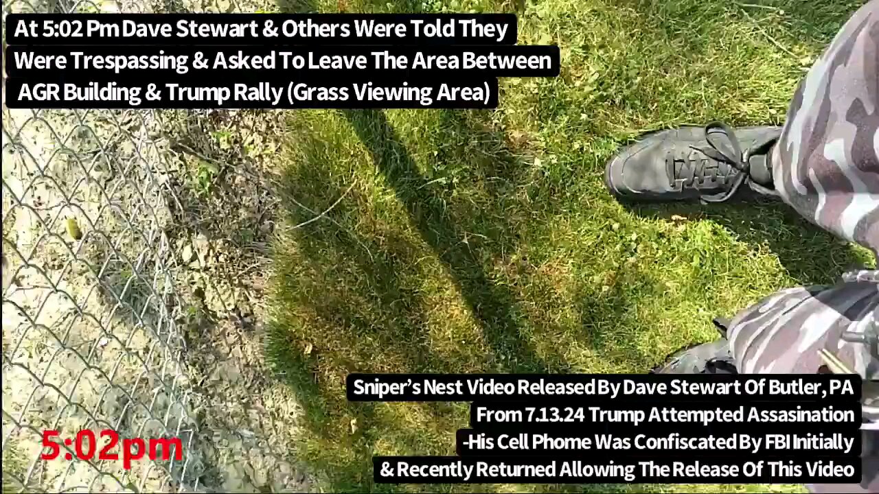 New J13 bystander-footage of the assassination attempt on Trump in Butler, PA reveals police