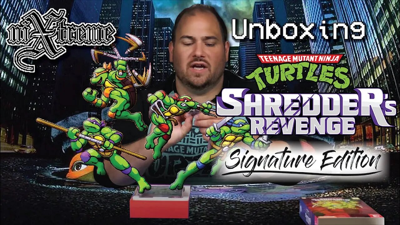 Turtle Power! Unboxing TMNT Shredder's Revenge Signature Edition