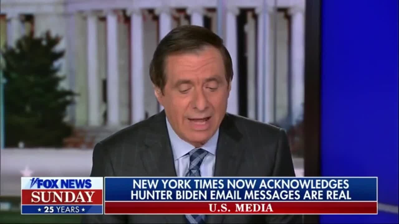 Fox News' Howard Kurtz Calls Out The Media For Failing To Cover The Story Of Hunter Biden's Laptop