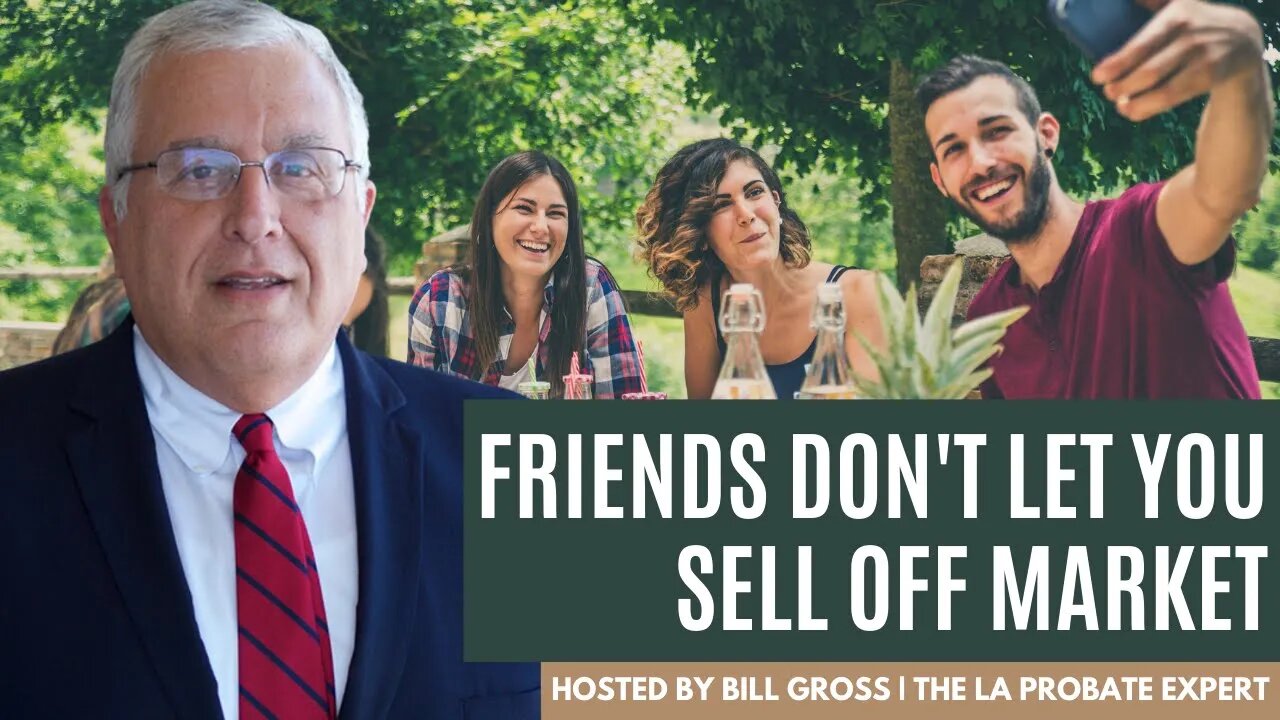 Friends Don't Let Friends Sell Off Market