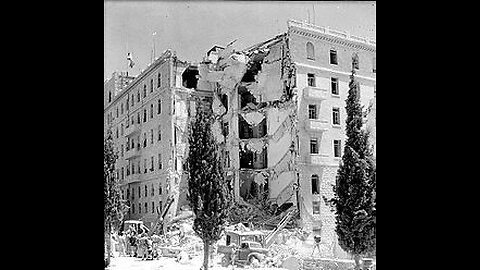 Jewish Terrorists bomb the King David Hotel, July 22nd 1946